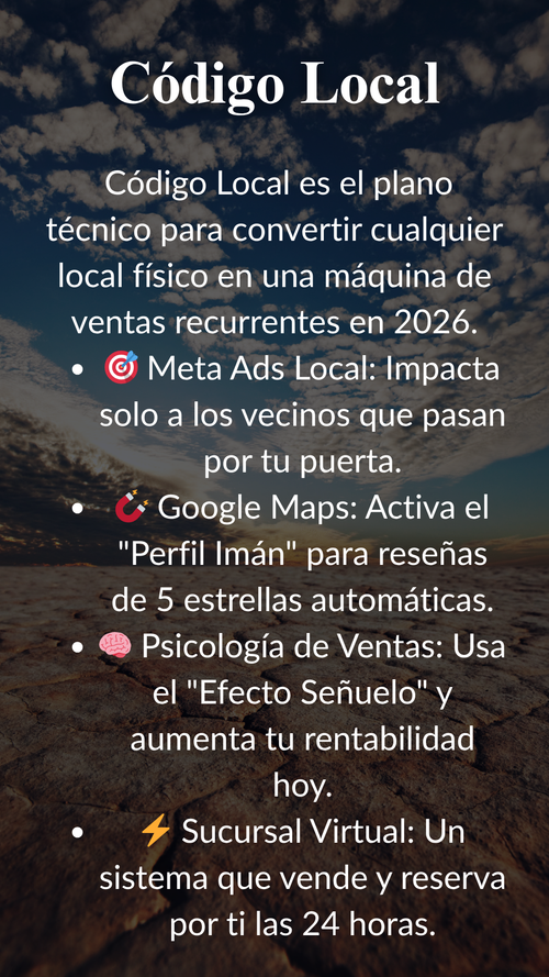 Codico Local: El Manual Maestro para Dominar tu Ciudad en 2026