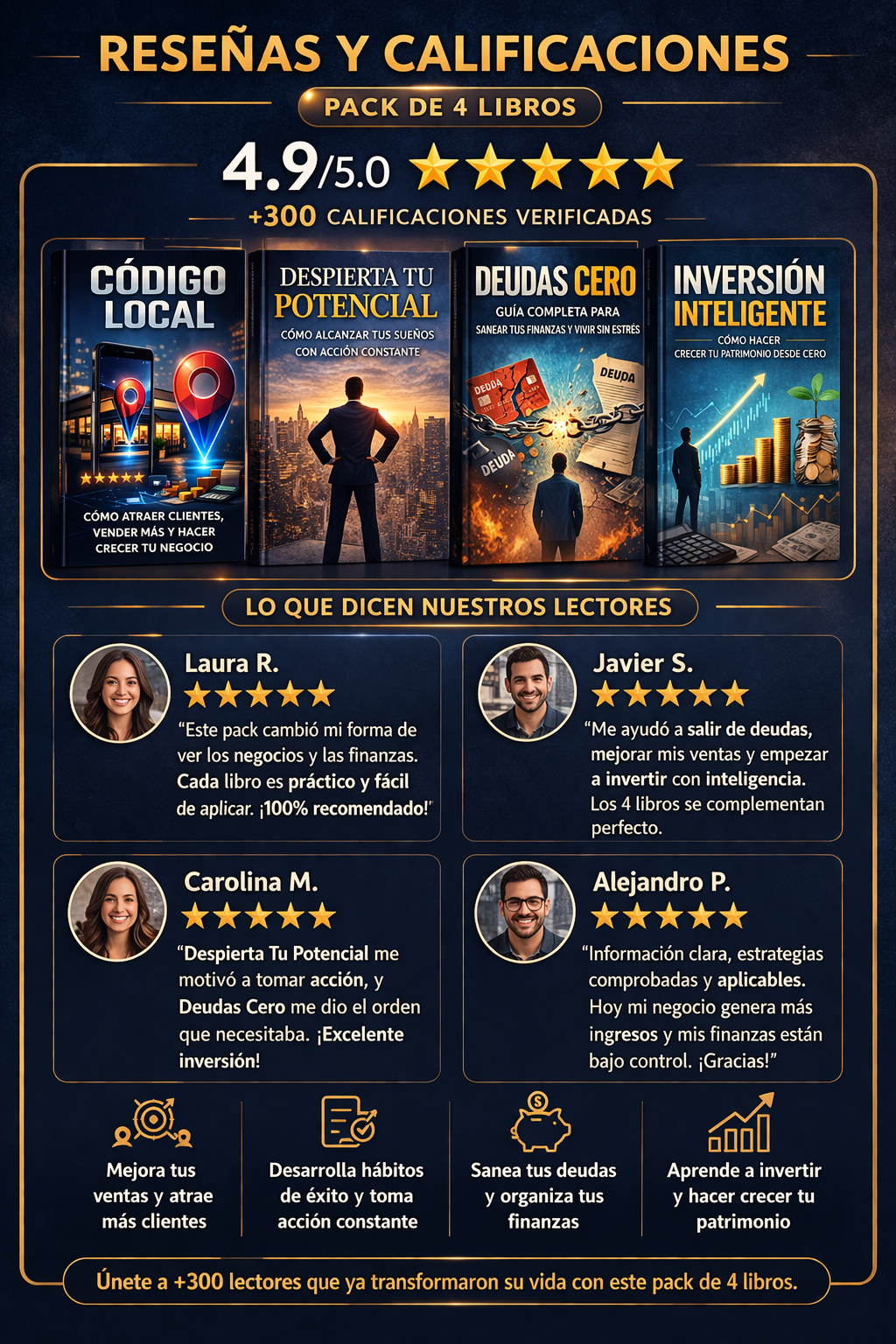 Pack Libertad: Finanzas Sanas y Negocio Visible